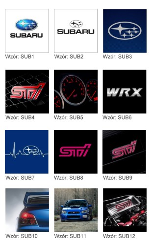 spinki do mankietów subaru sti wrx Wzory.jpg