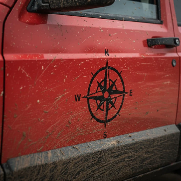naklejka na samochód auto offroad 4 kompas 2.jpg